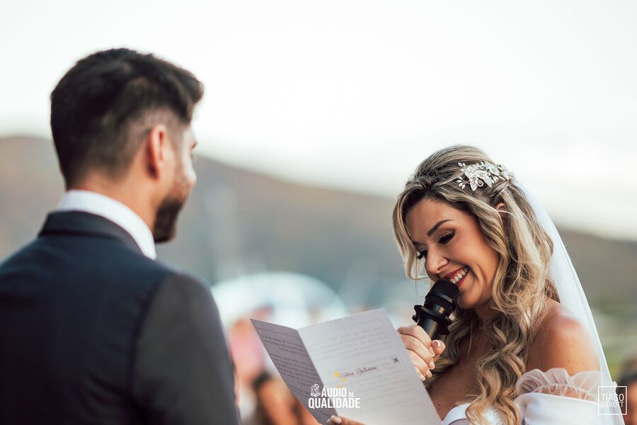 Cerimônia de casamento com sonorização Áudio de Qualidade