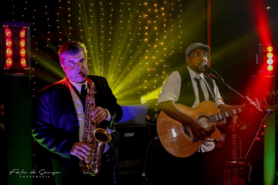 Banda ao vivo em formatura